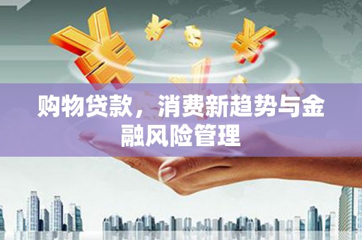中埔购物贷款，消费新趋势与金融风险管理