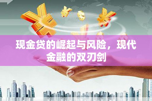 田家庵现金贷的崛起与风险，现代金融的双刃剑