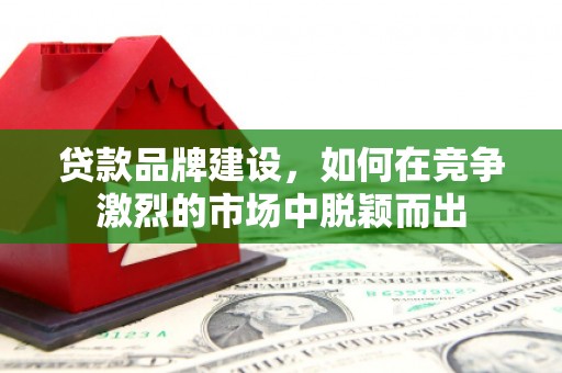 文水贷款品牌建设，如何在竞争激烈的市场中脱颖而出