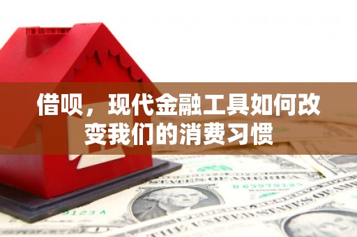 旬阳借呗，现代金融工具如何改变我们的消费习惯