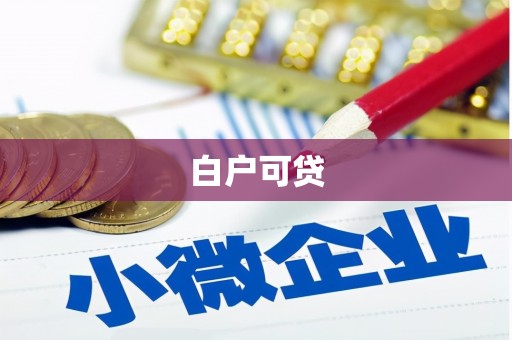 文安白户可贷