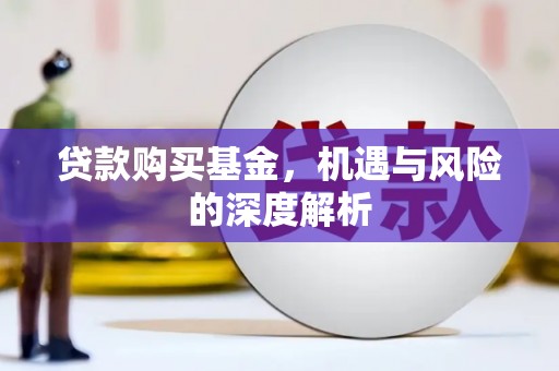 渭城贷款购买基金，机遇与风险的深度解析
