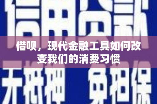 巴塘借呗，现代金融工具如何改变我们的消费习惯
