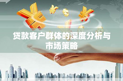 天峨贷款客户群体的深度分析与市场策略