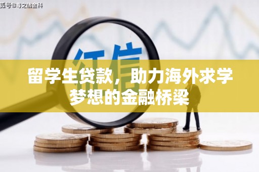 雾峰留学生贷款，助力海外求学梦想的金融桥梁