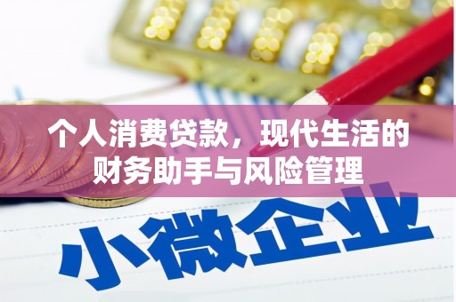 鄂城个人消费贷款，现代生活的财务助手与风险管理