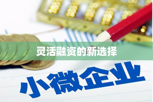 南屯灵活融资的新选择